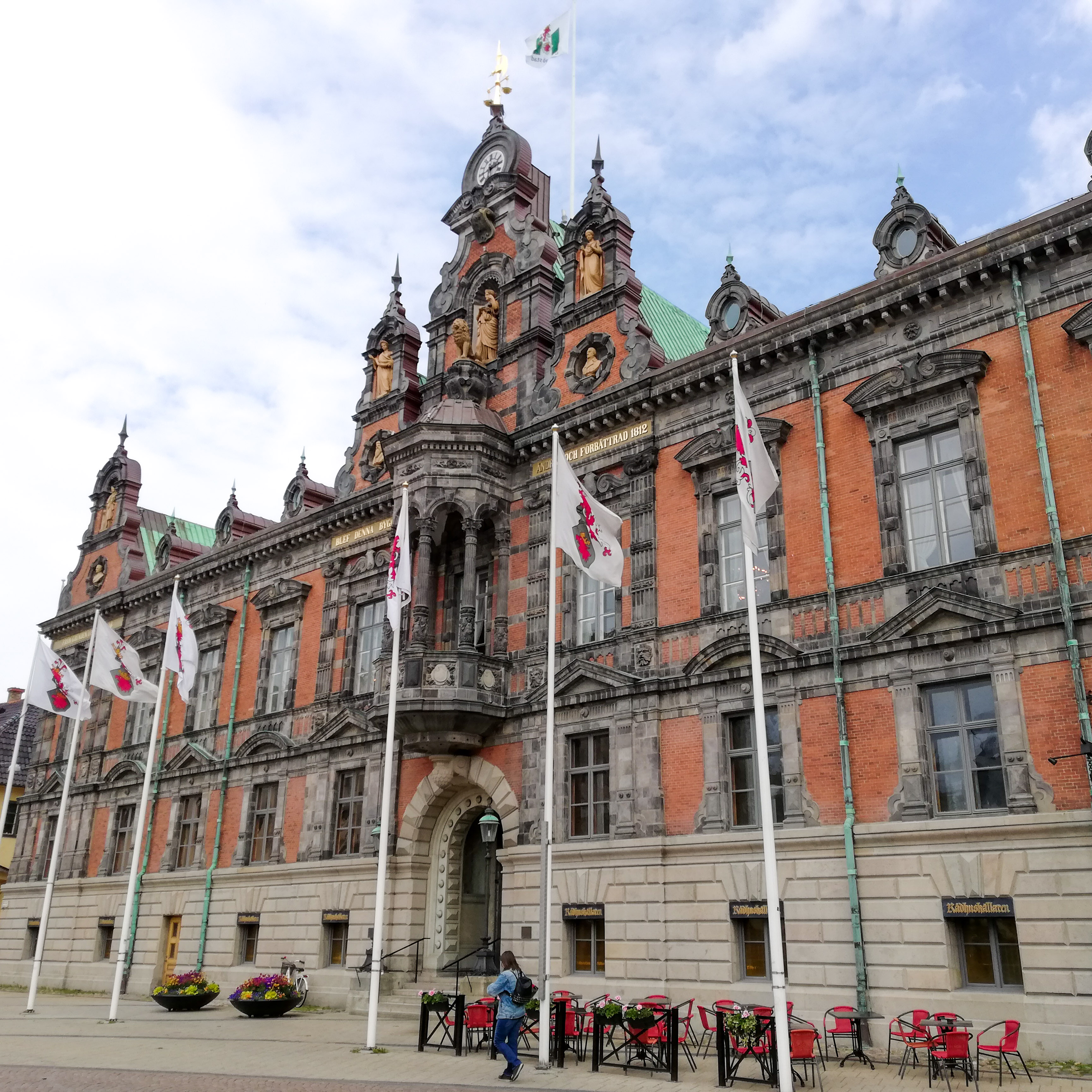 Mestská radnica v Malmö na námestí Stortorget